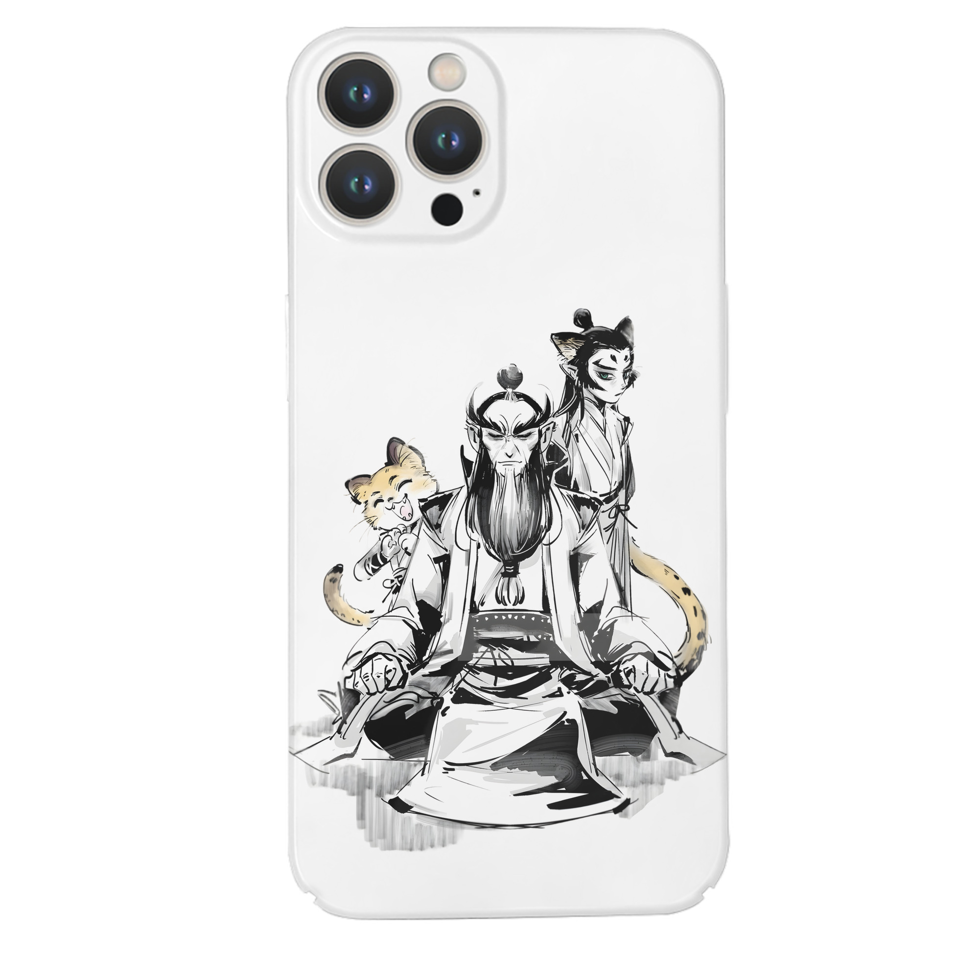 （画像用） Ne Zha 2 ナタ 魔童の大暴れ 【iPhone 14シリーズ対応】ハードケース